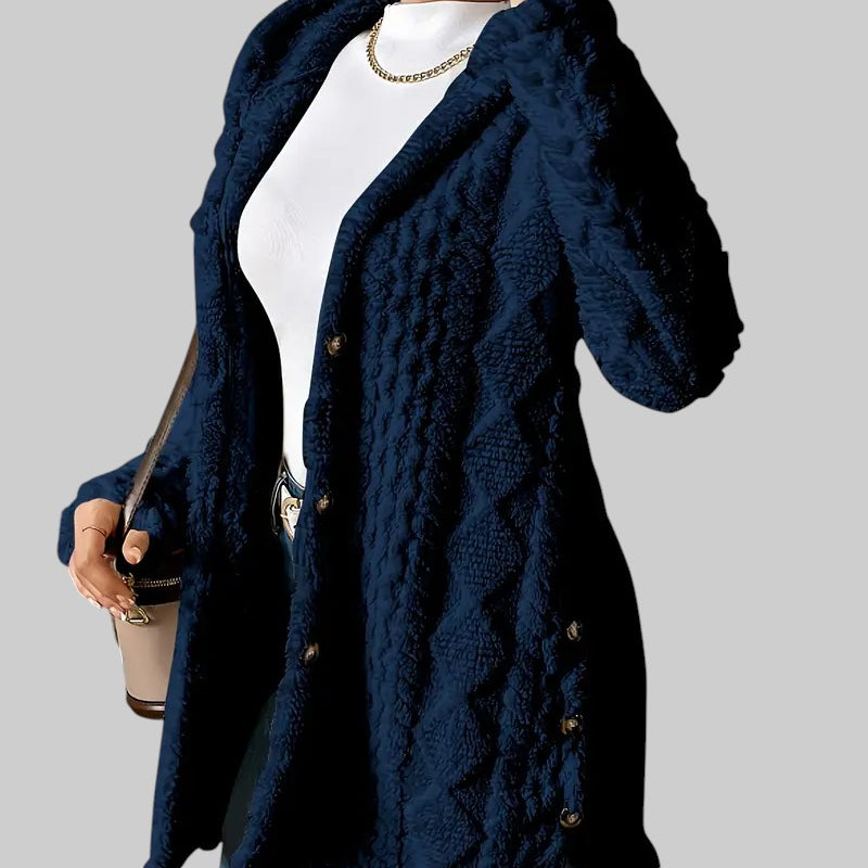 KAMILA | MÄKKÝ CARDIGAN S KAPUCŇOU