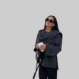MILANA | ELEGANTNÝ KABÁT Z VYSOKOKVALITNEJ LÁTKY