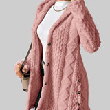 KAMILA | MÄKKÝ CARDIGAN S KAPUCŇOU