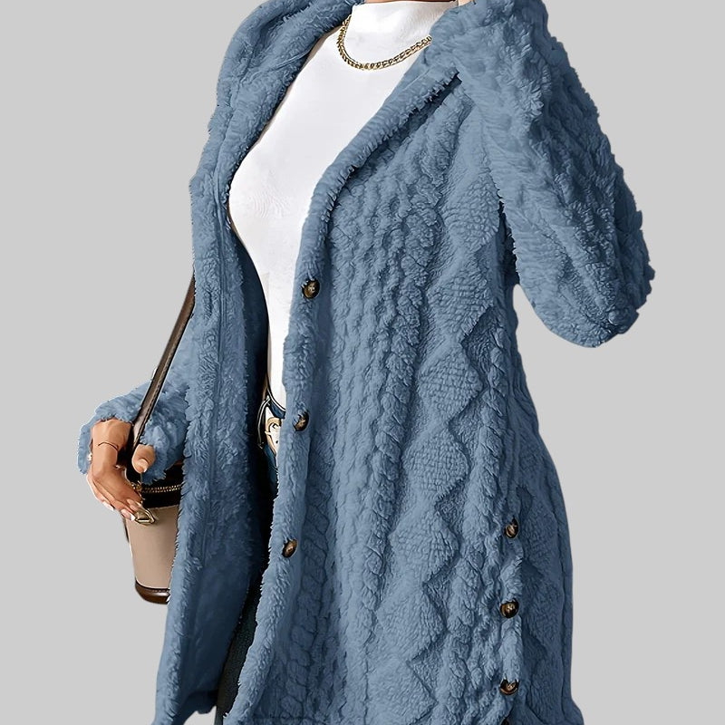 KAMILA | MÄKKÝ CARDIGAN S KAPUCŇOU