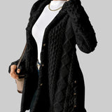 KAMILA | MÄKKÝ CARDIGAN S KAPUCŇOU