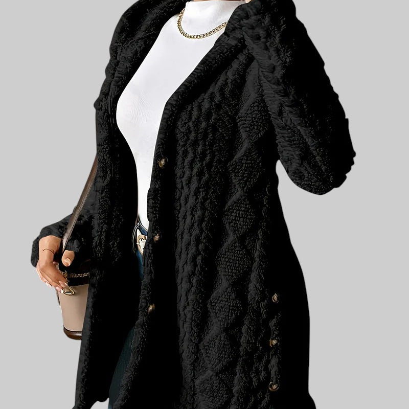 KAMILA | MÄKKÝ CARDIGAN S KAPUCŇOU