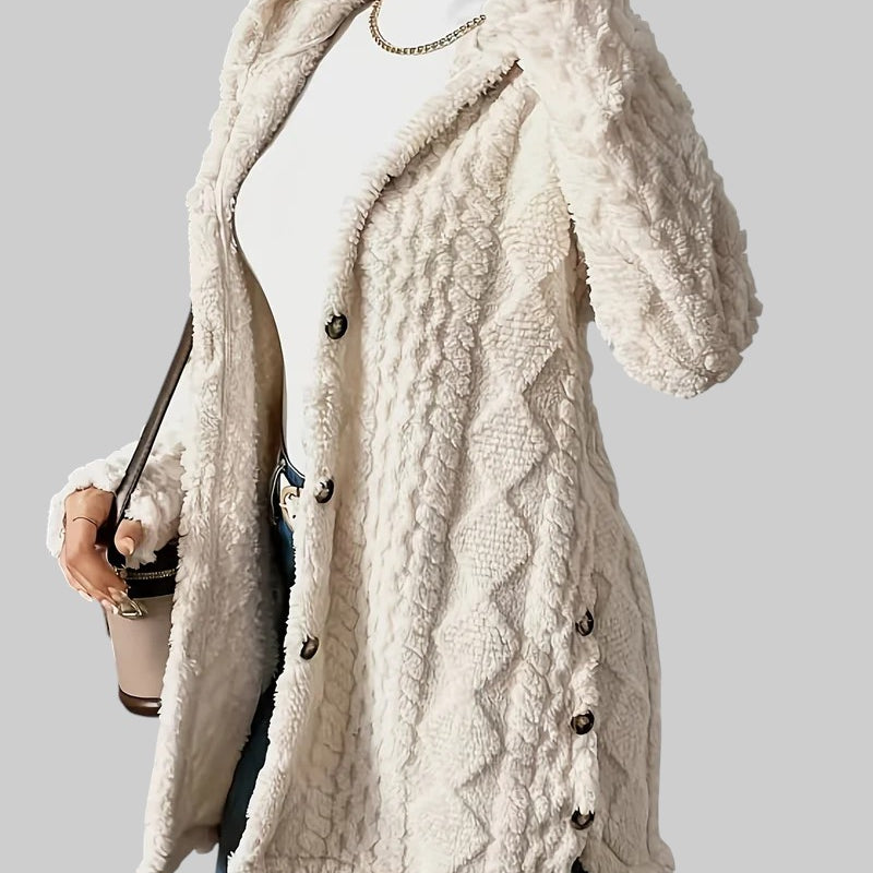 KAMILA | MÄKKÝ CARDIGAN S KAPUCŇOU