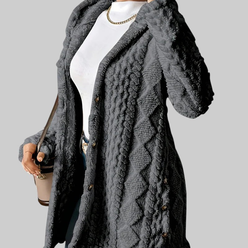 KAMILA | MÄKKÝ CARDIGAN S KAPUCŇOU